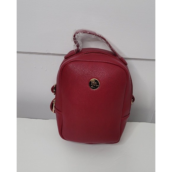 Jessica Moore Handbags - NWT Jessica Moore Womens pebbled Red mini Backpack one size